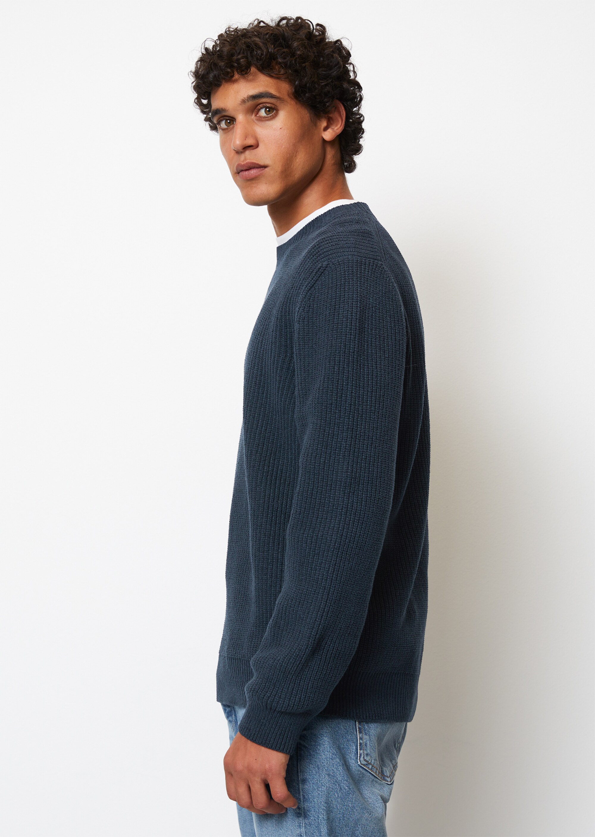 Chenille-Pullover relaxed aus Organic Cotton