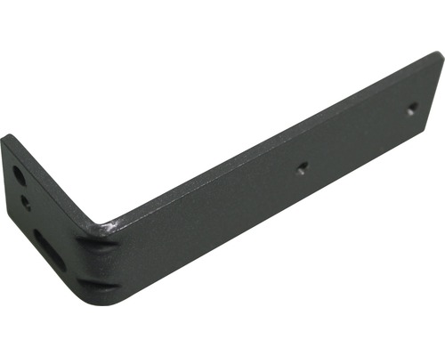 IJzeren afstandhouder hoek 70 mm zwart