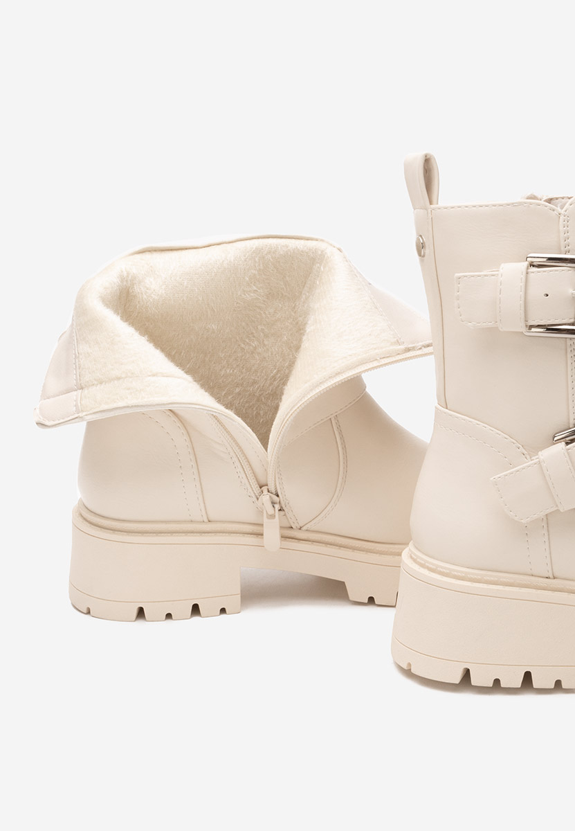 Bottines femme beige Glennie