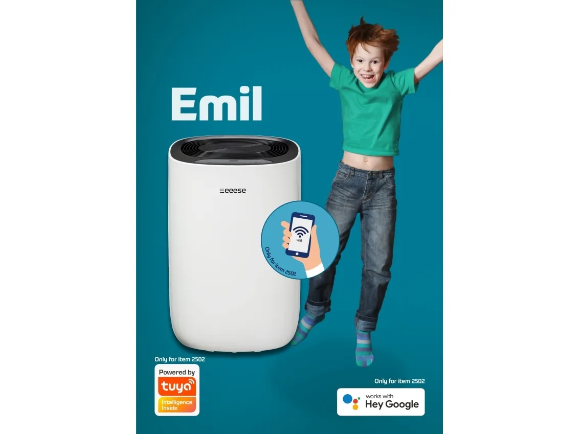 eeese Emil affugter 12L, Wi-Fi