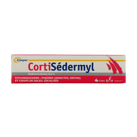 CortiSédermyl 0.5% - Crème Anti-Démangeaisons