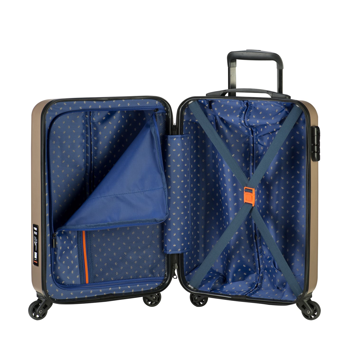 Princess Traveller PT-01 Medium Trolley pristine bronze