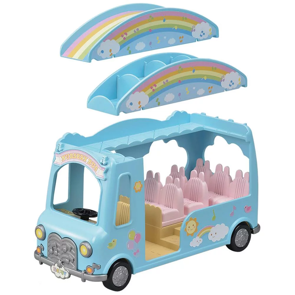 LE BUS ARC-EN-CIEL - SYLVANIAN VEHICULES