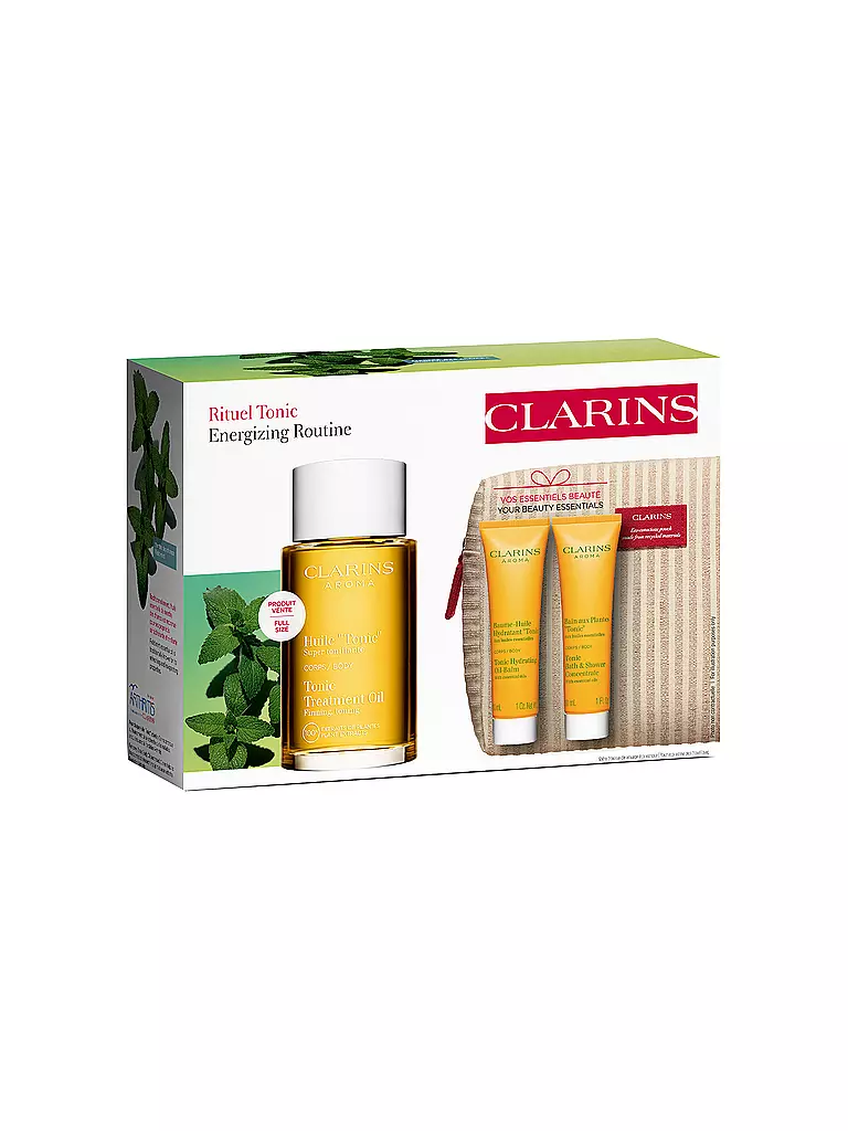 CLARINS Geschenkset - Huile Tonic Aroma-Set 100ml / 30ml  keine Farbe