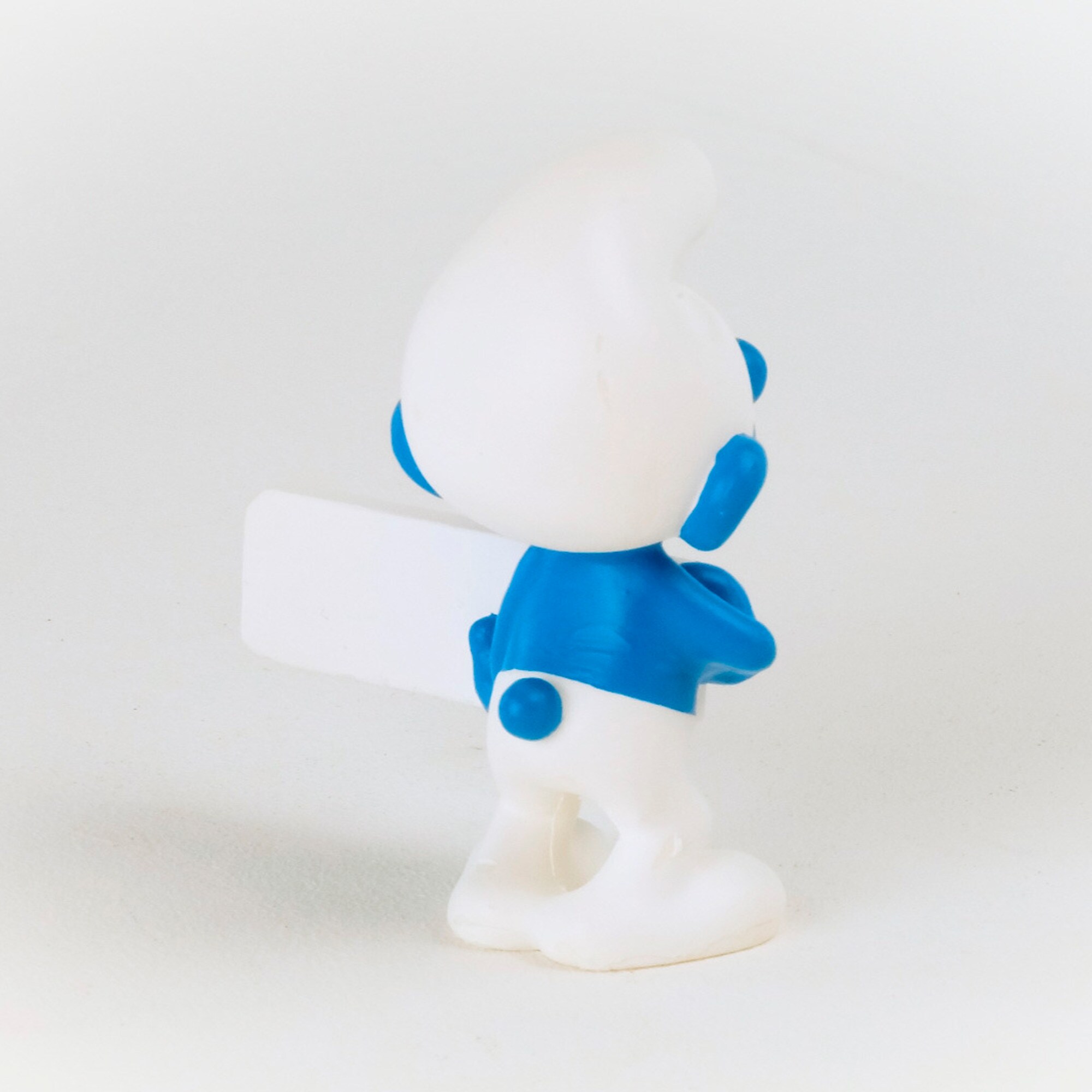 Schleich Spielfigur Die Schlümpfe Schlumpf Smurfin Schild