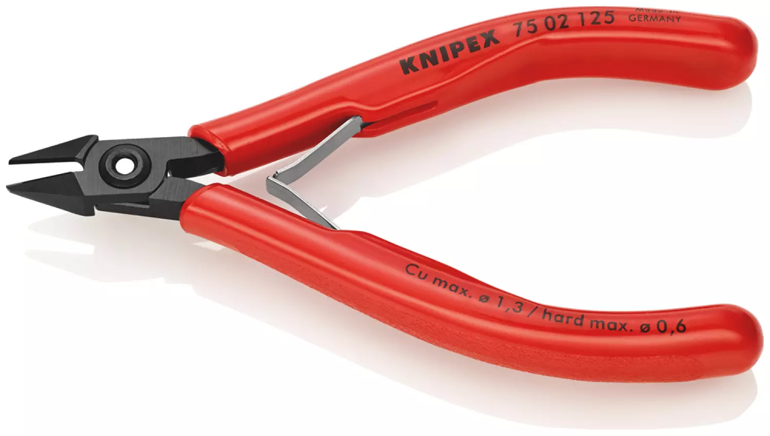 Knipex 75 02 125 Elektronica zijsnijtang