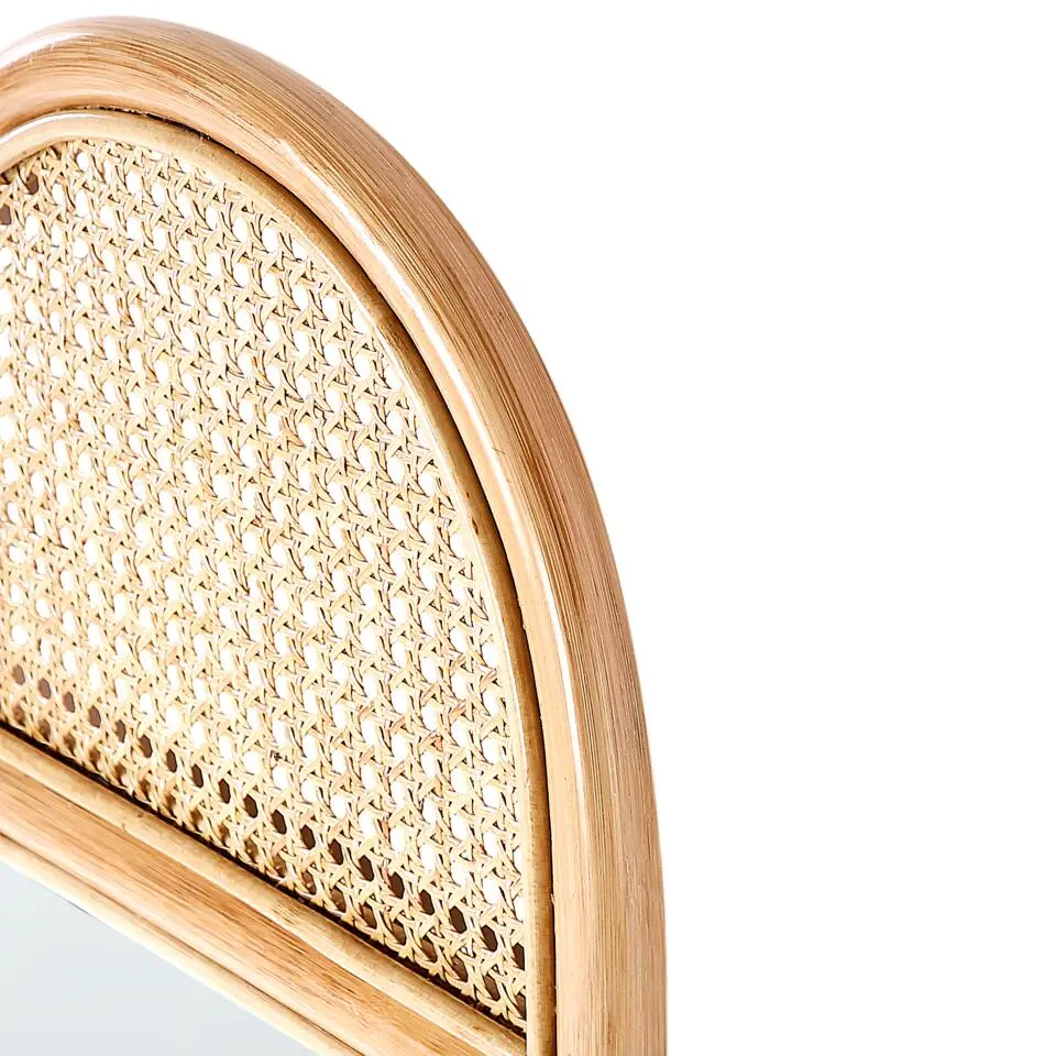 BRUSSEY - Staande spiegel - Naturel - Rotan