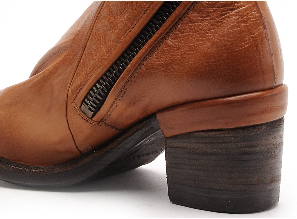 As98 air step boots bottine talons femme a24208 marron
