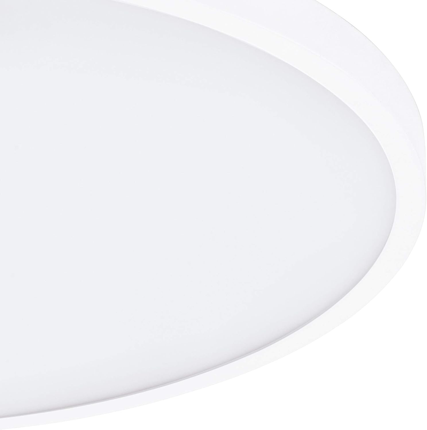 EGLO LED Deckenleuchte Fueva 1, 1 flammige Deckenlampe, Material: Aluminium, Kunststoff, Farbe: Weiß, Ø: 60 cm, warmweiß