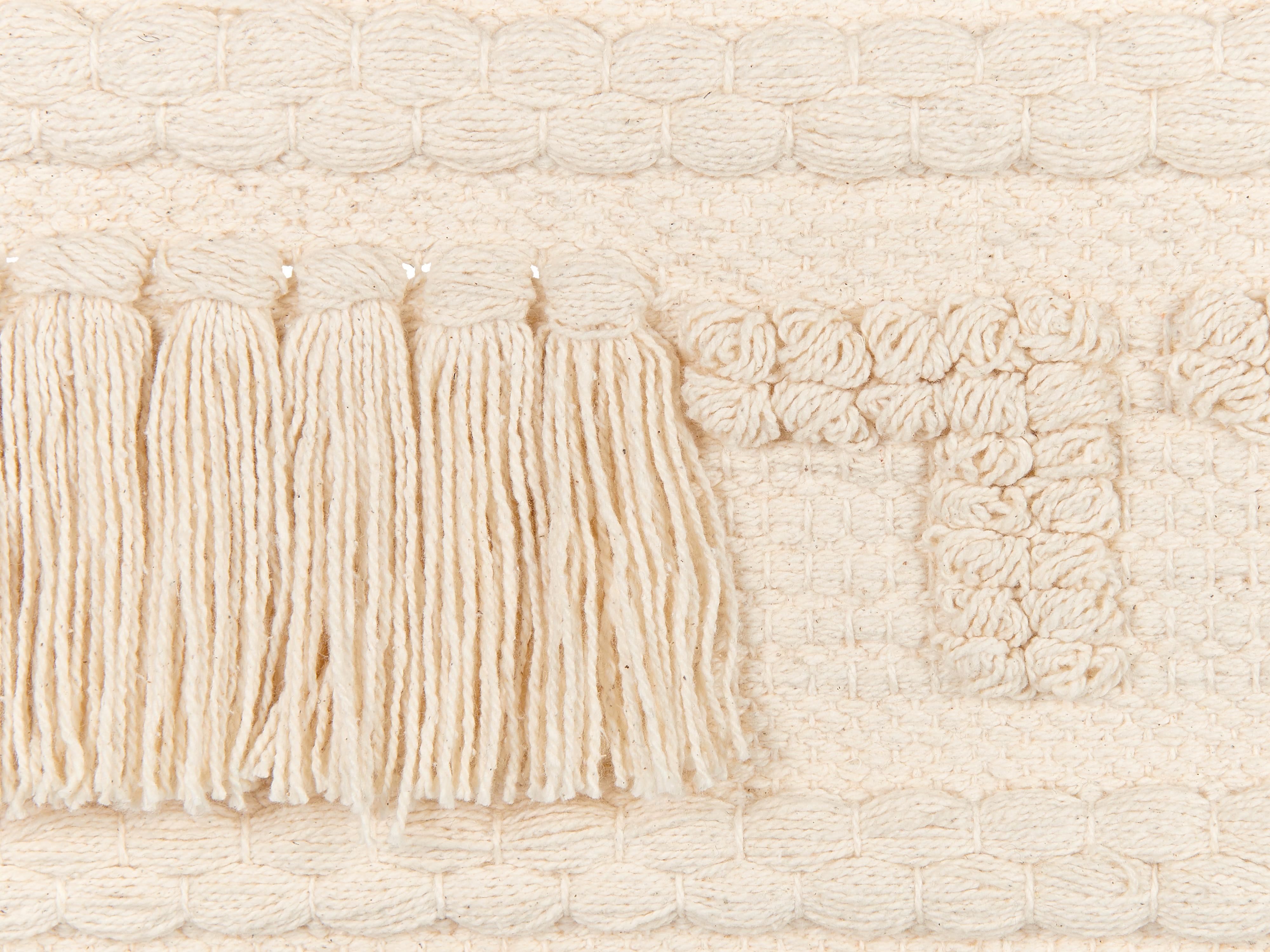 Stoffen wanddecoratie KAMOKE Katoen 103 cm Beige