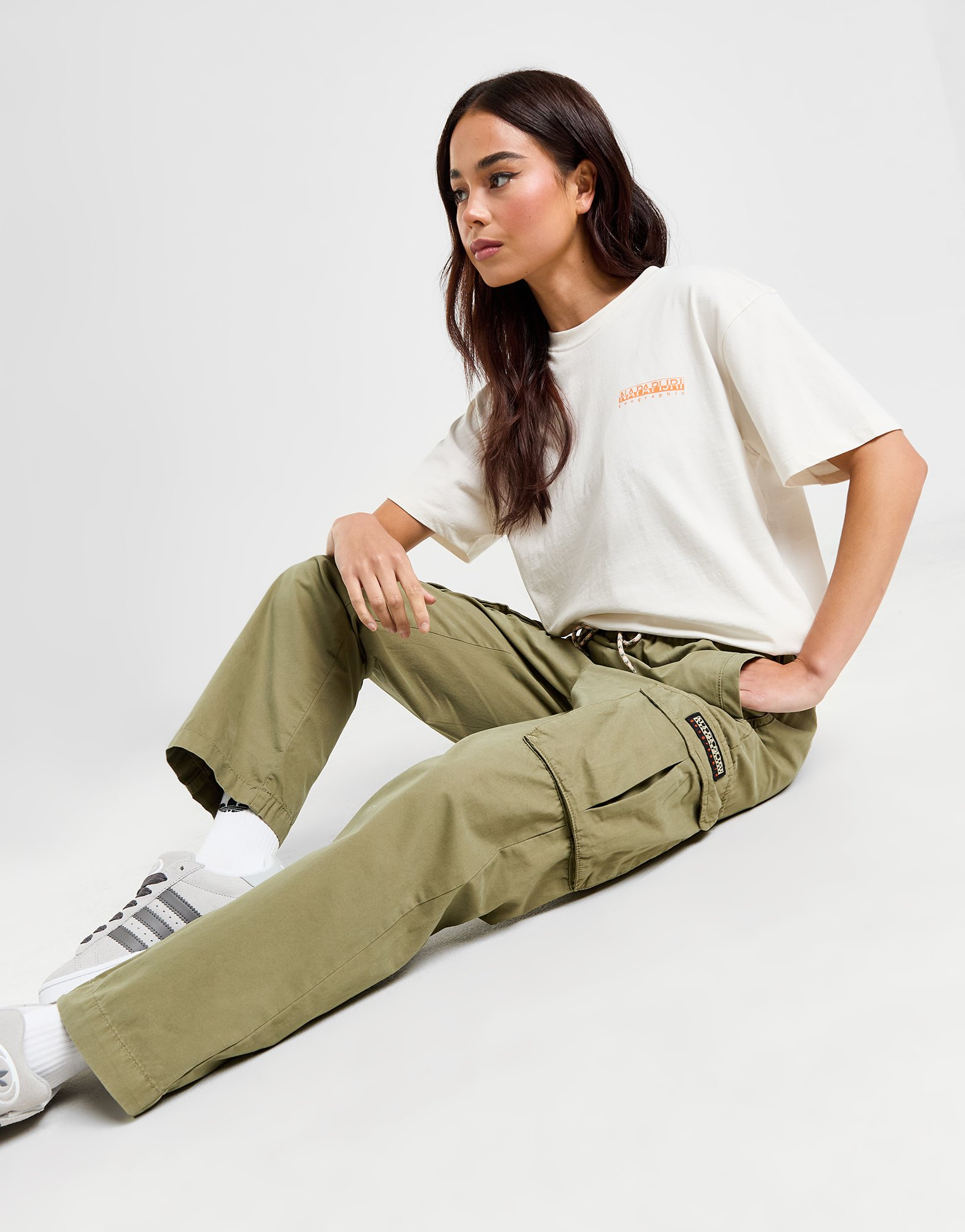 Napapijri Pantalon de jogging Kay Cargo Femme