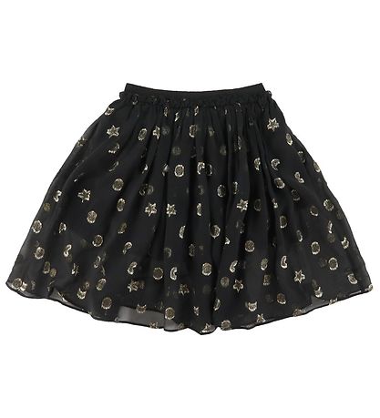 Stella McCartney Kids Kinderrock - Schwarz/Gold