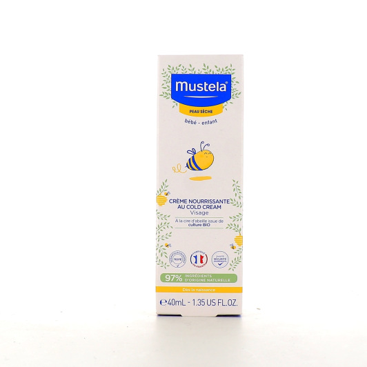 Crème nourrissante au Cold Cream pour bébé Mustela
