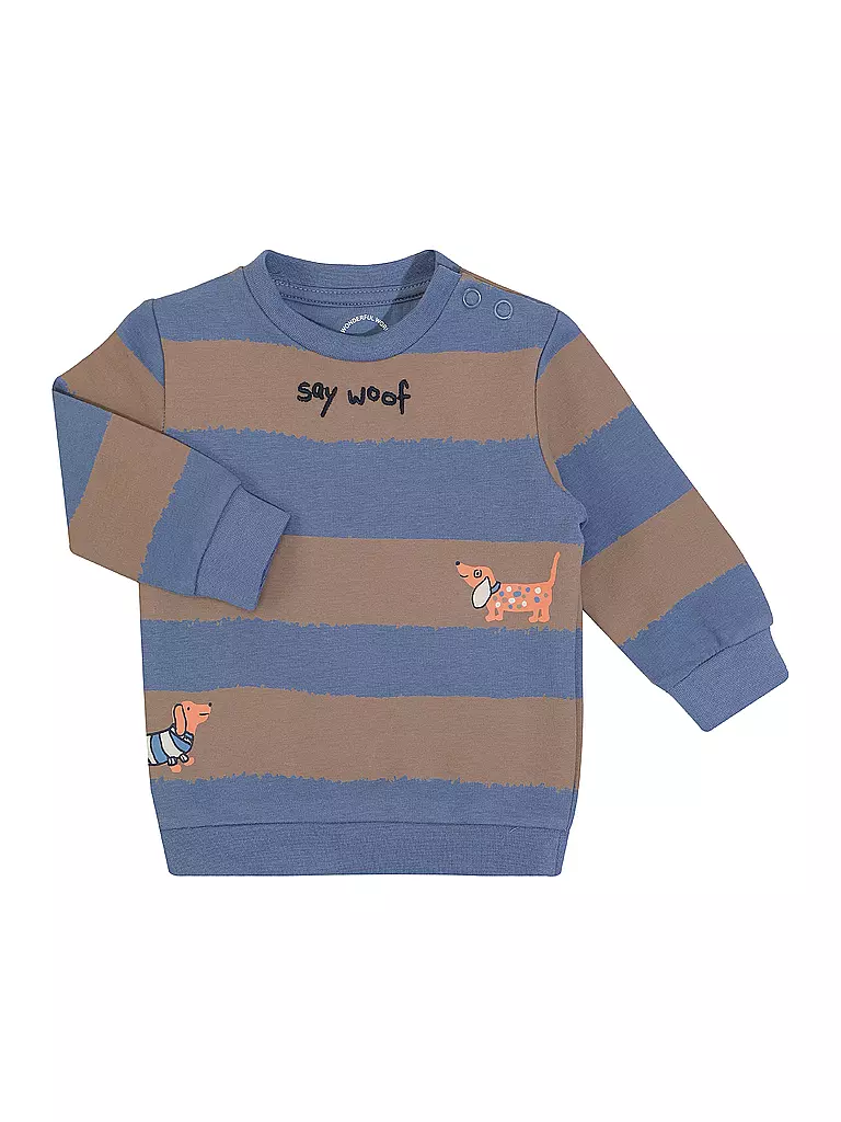 S.OLIVER Baby Sweater blau