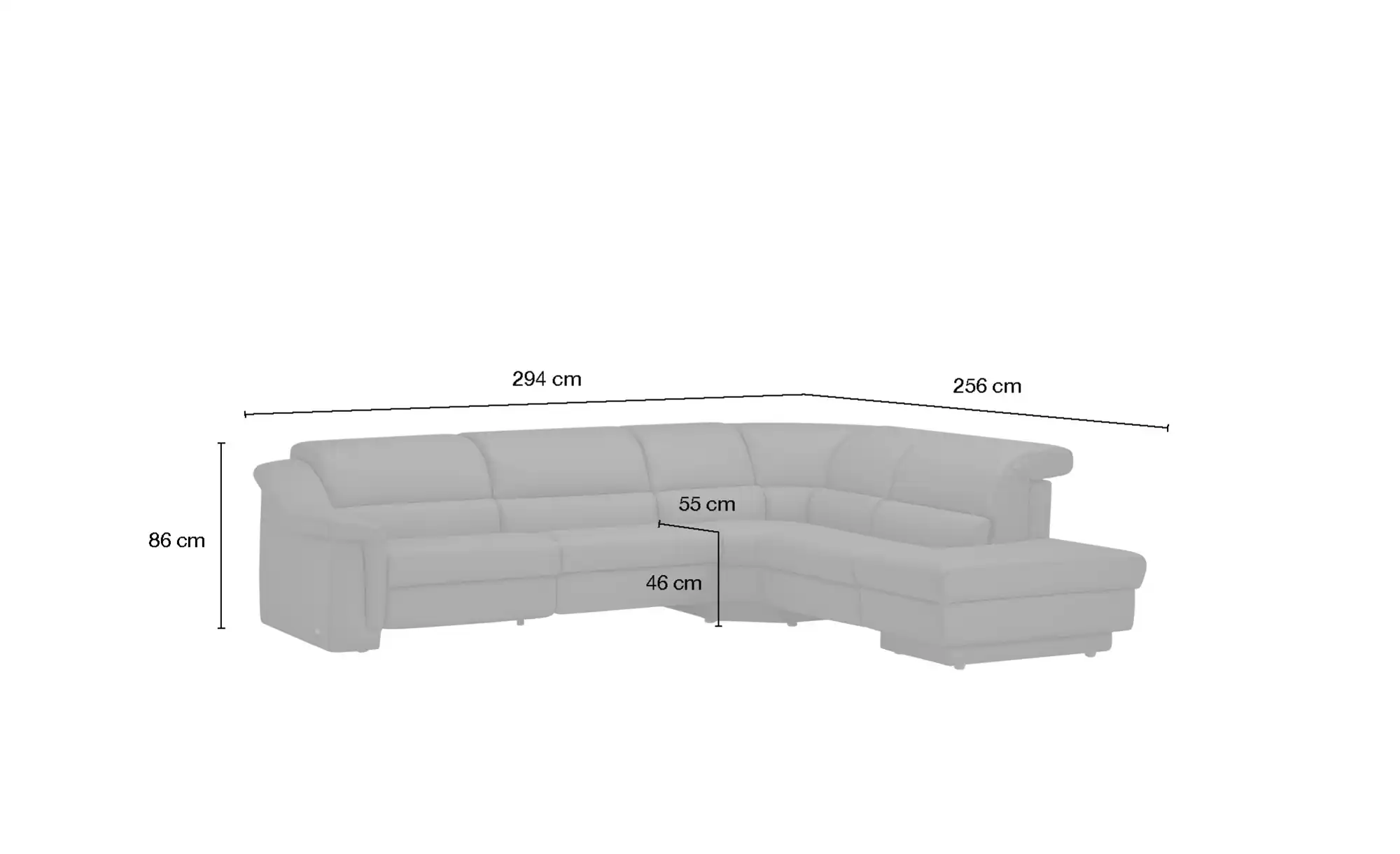 himolla Ecksofa 1301