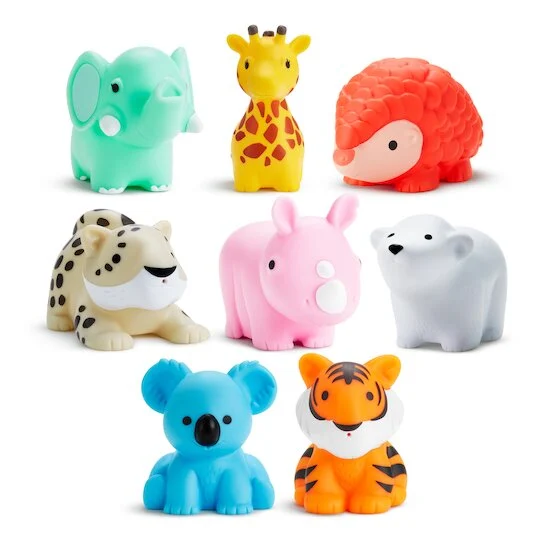 Lot de 8 aspergeurs animaux Wildlove   Animaux marins        de               Munchkin