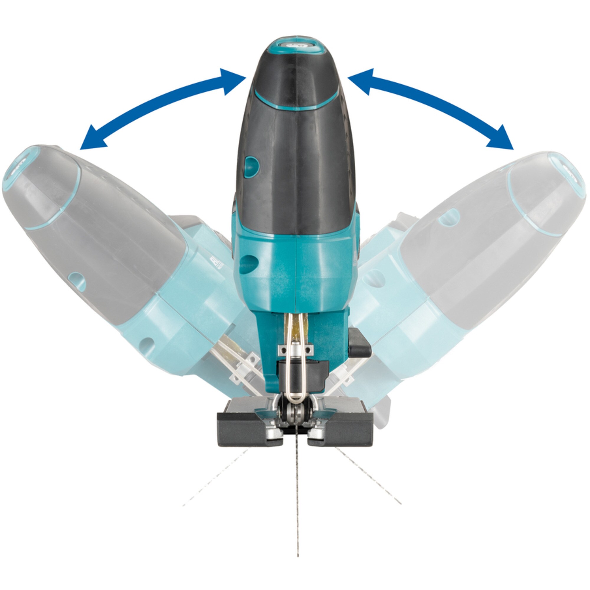 Makita Stichsäge Akku-Pendelhub-Sticksäge DJV184Z, 18Volt