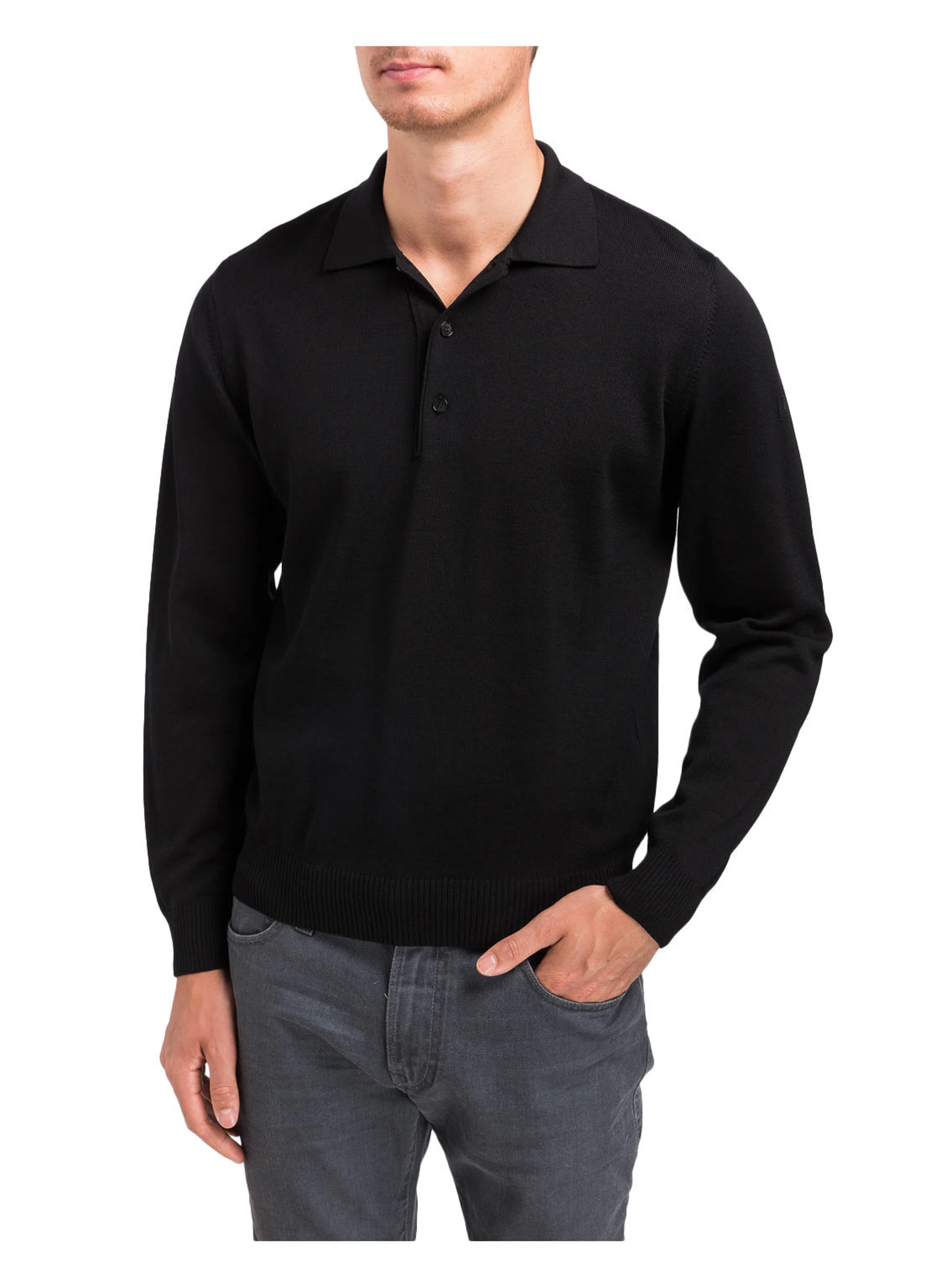 MAERZ MUENCHEN Strick-Poloshirt
