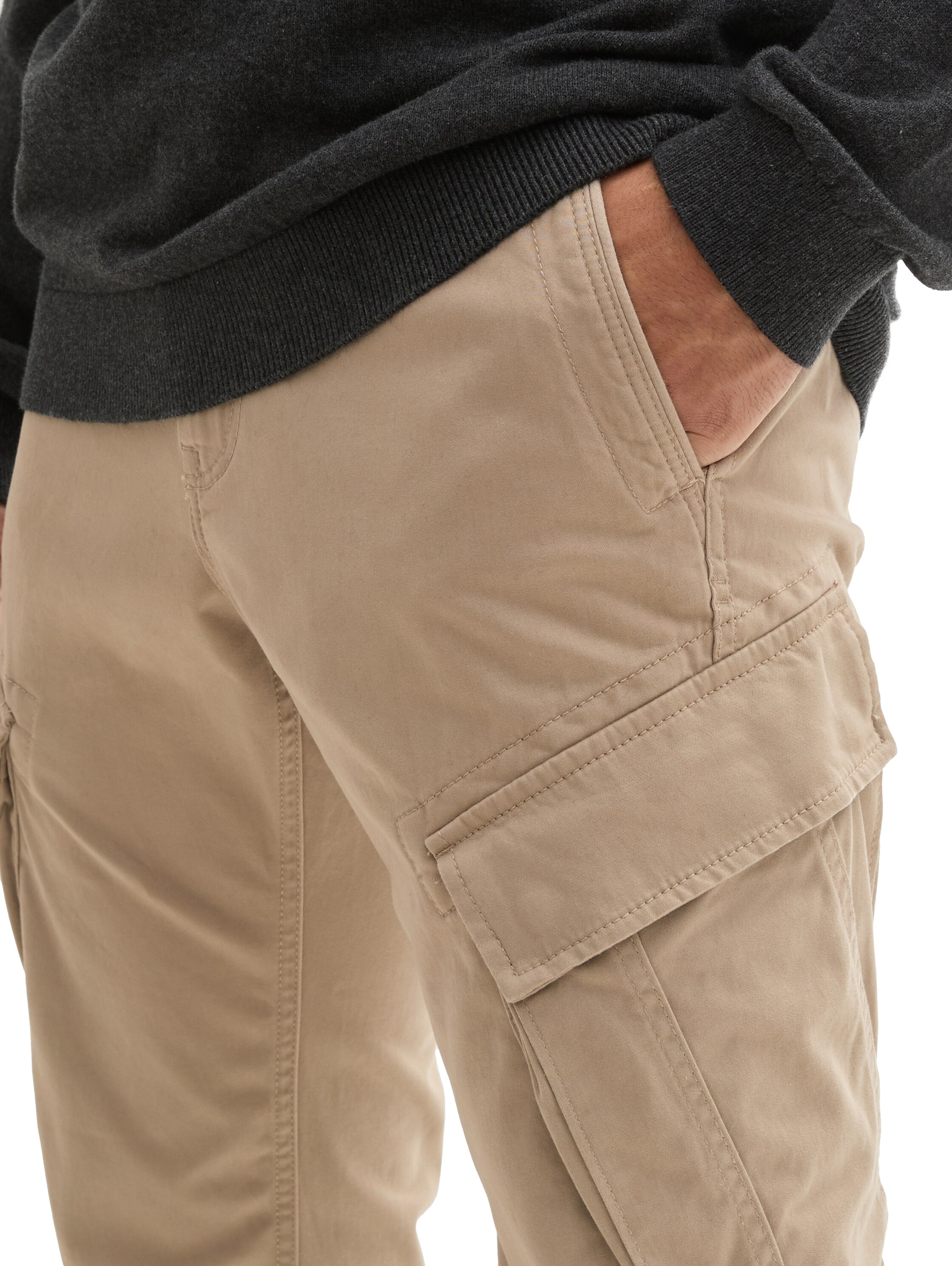 TOM TAILOR Cargohose  mit schrägen Seitentaschen