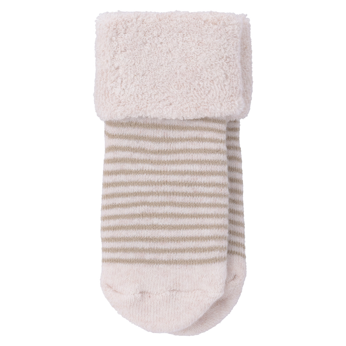 Topomini 2 Paar Newborn Socken im Set braungrau