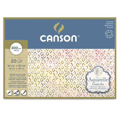 CANSON® Aquarelle Aquarellpapier