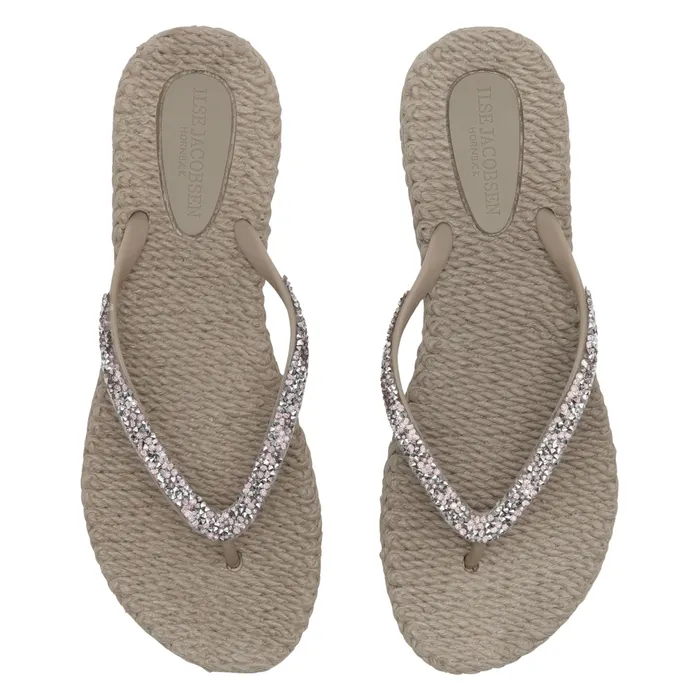 Ilse Jacobsen Cheerful Glitter Teenslippers Dames