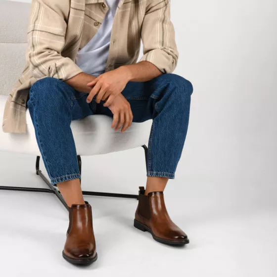 Bottines MARRON B-BLAKE