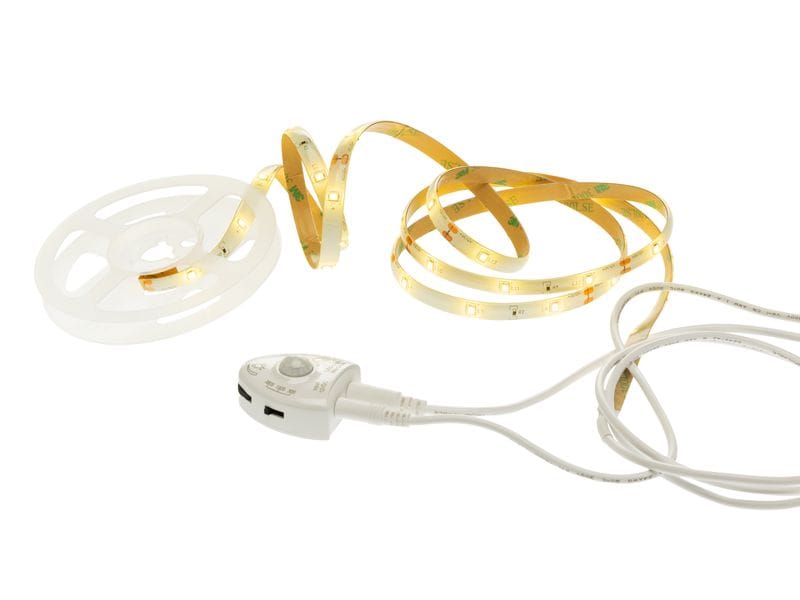 Vegas Lights LED-Streifen Bettbeleuchtung, 2er Set Zwei LED-Strips für unter das Bettgestell