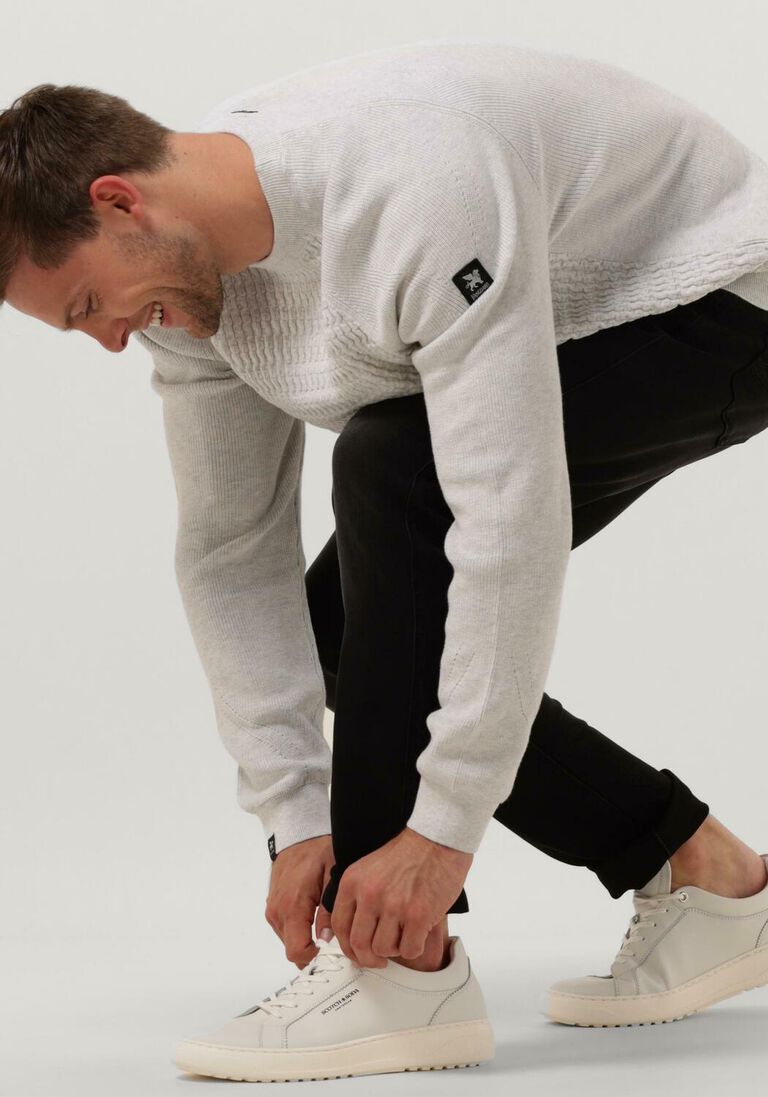 SCOTCH & SODA witte scotch & soda lage sneakers duran