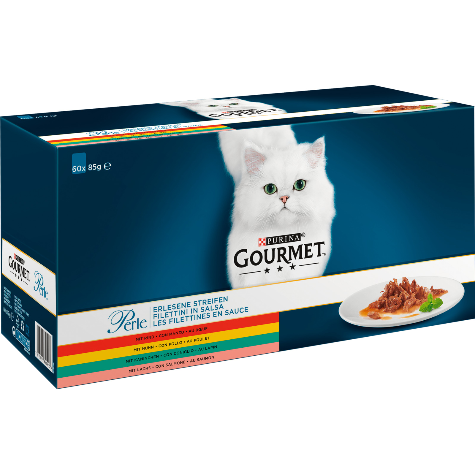 Gourmet Perle Erlesene Streifen Sauce 60 x 85 g