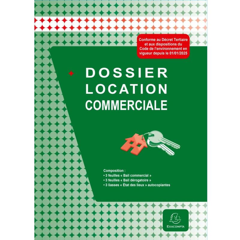 Dossier location commerciale - Vert