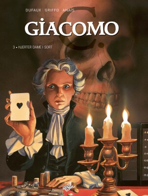 Giacomo C. 3 - Hjerter Dame I Sort - Dufaux - Tegneserie