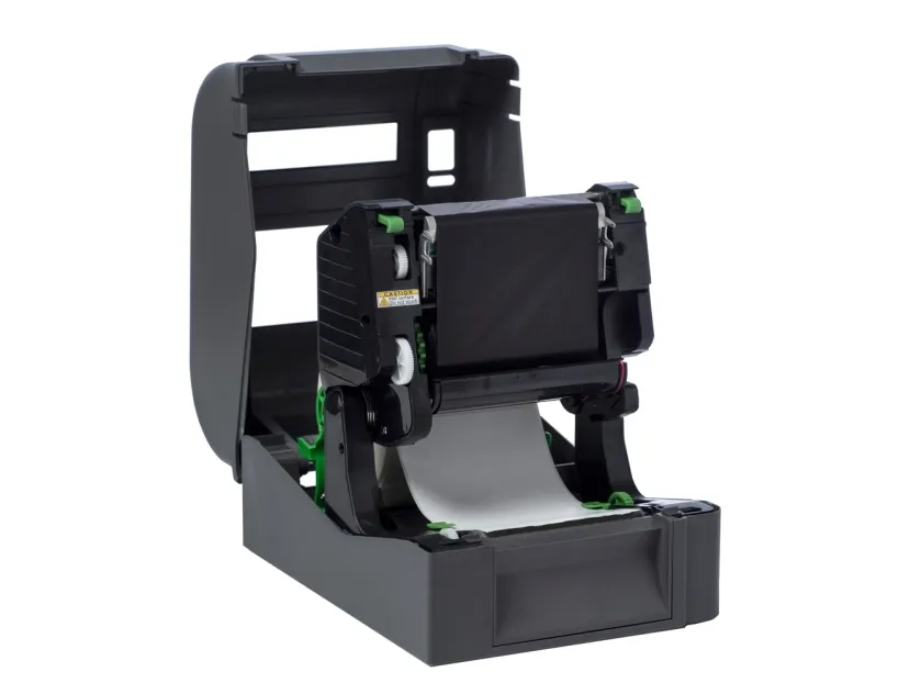 Brother TD-4520TN - Etiketprinter - direkte termisk/termisk overførsel - Rulle (11 cm) - 300 x 300 dpi - op til 127 mm/sek. - USB 2.0, LAN, USB vært, RS232C