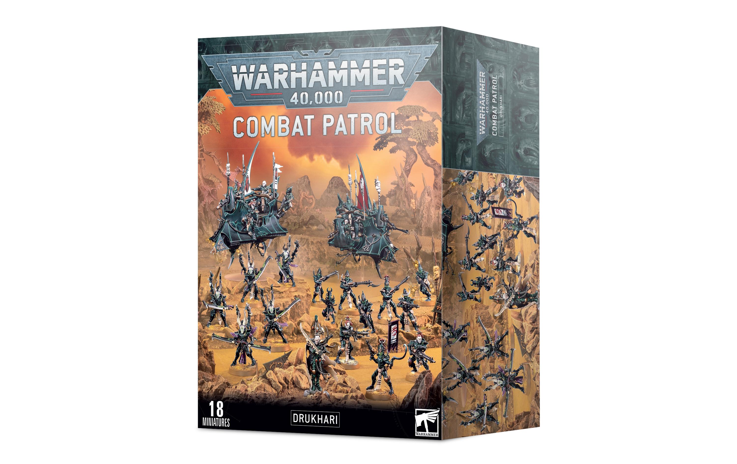 Figurenset Warhammer 40.000 Kampfpatrouille Drukhari<br>Warhammer 40K Figuren Bausatz