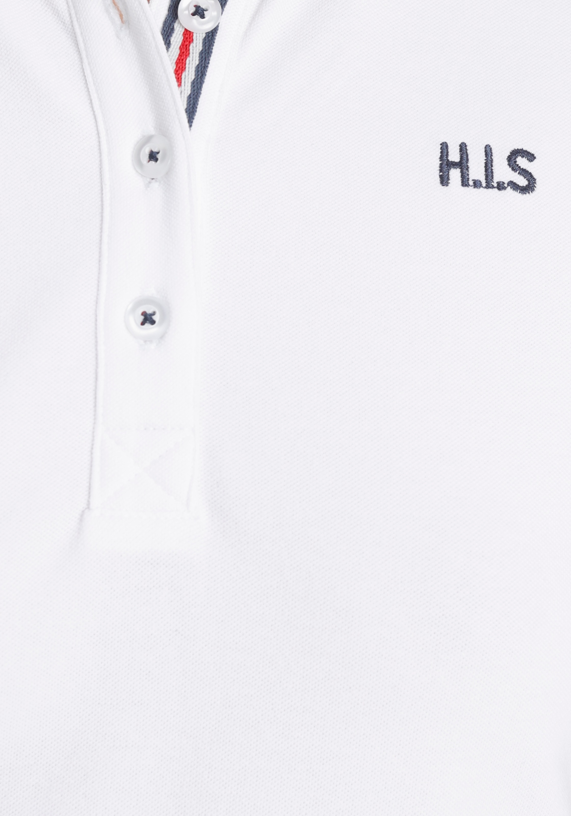 H.I.S Poloshirt , Kurzarm,  figurbetonte Passform,  mit klassischem Polokragen
