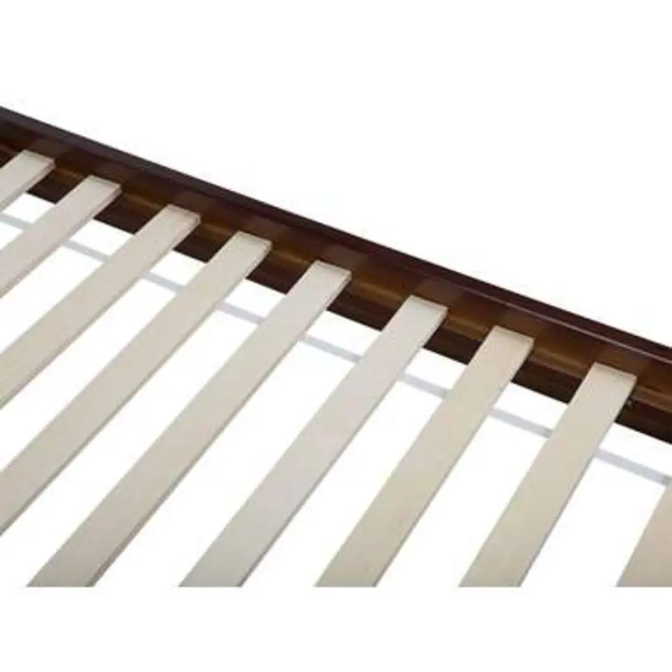 GIULIA - Tweepersoonsbed - Donker - 140 x 200 cm - Dennenhout