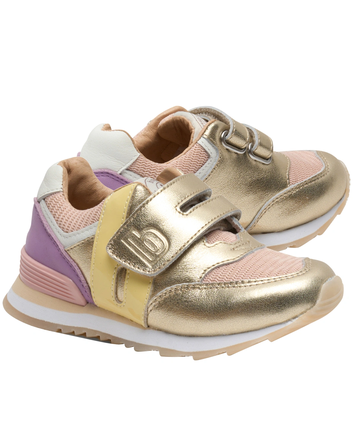 Klett-Sneaker WINSTON in gold