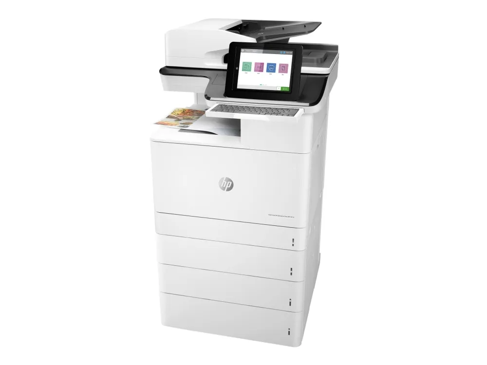 HP LaserJet Enterprise Flow MFP M776z - Multifunktionsprinter - farve - laser - 297 x 864 mm (original) - A3/Ledger (medie) - op til 46 spm (kopiering) - op til 46 spm (udskriver) - 2300 ark - 33.6 Kbps - USB 2.0, Gigabit LAN, Wi-Fi(n), USB 2.0 vært