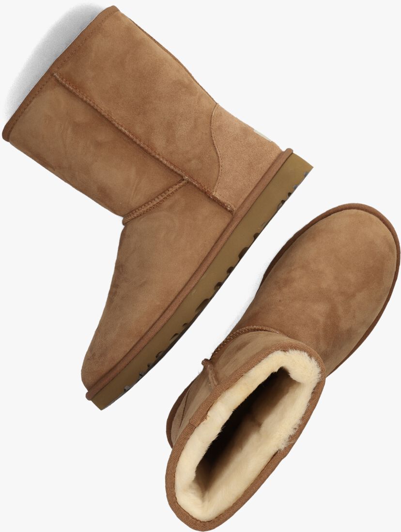 camel ugg vachtlaarzen m classic short