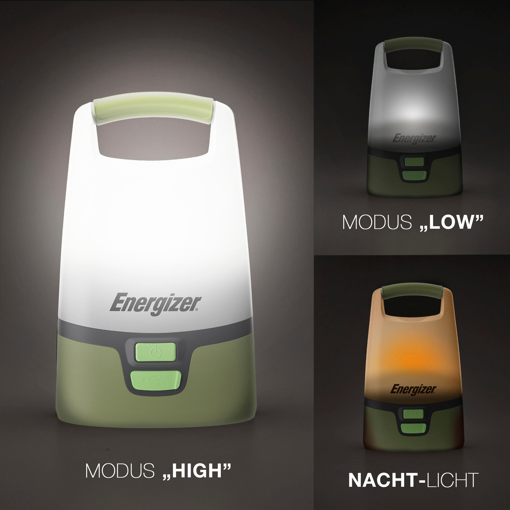 Energizer Laterne »Camping Light Rechargeble« Camping Licht/Lampe, wiederaufladbar über USB
