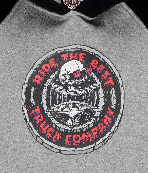 Independent Breakout Hoodie kids (black heather grey)