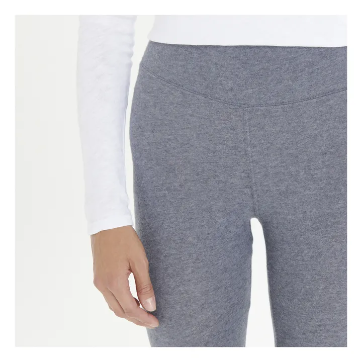American Vintage Legging Ypawood | Gris anthracite chiné