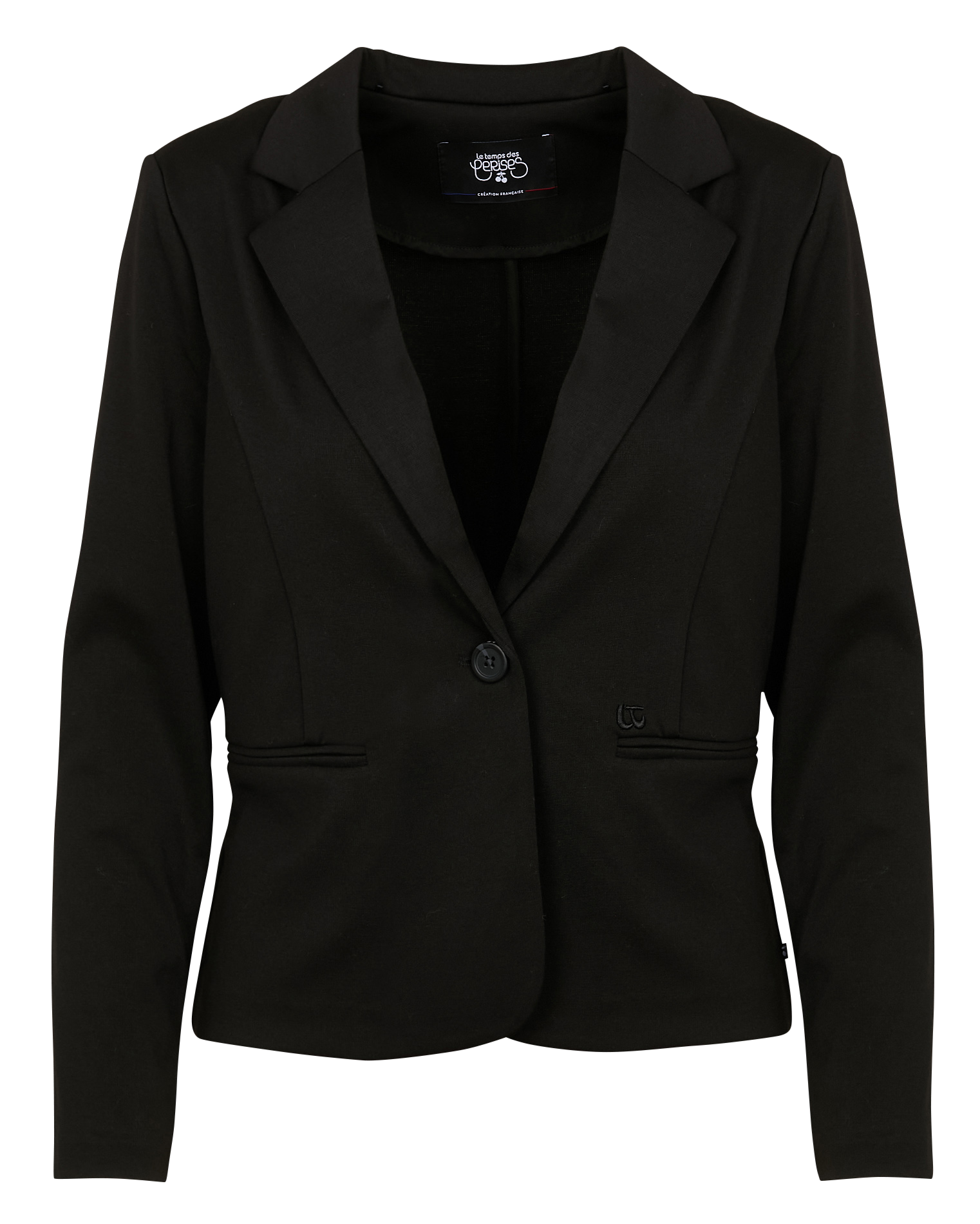 OSCAR - Veste de tailleur droite | Noir