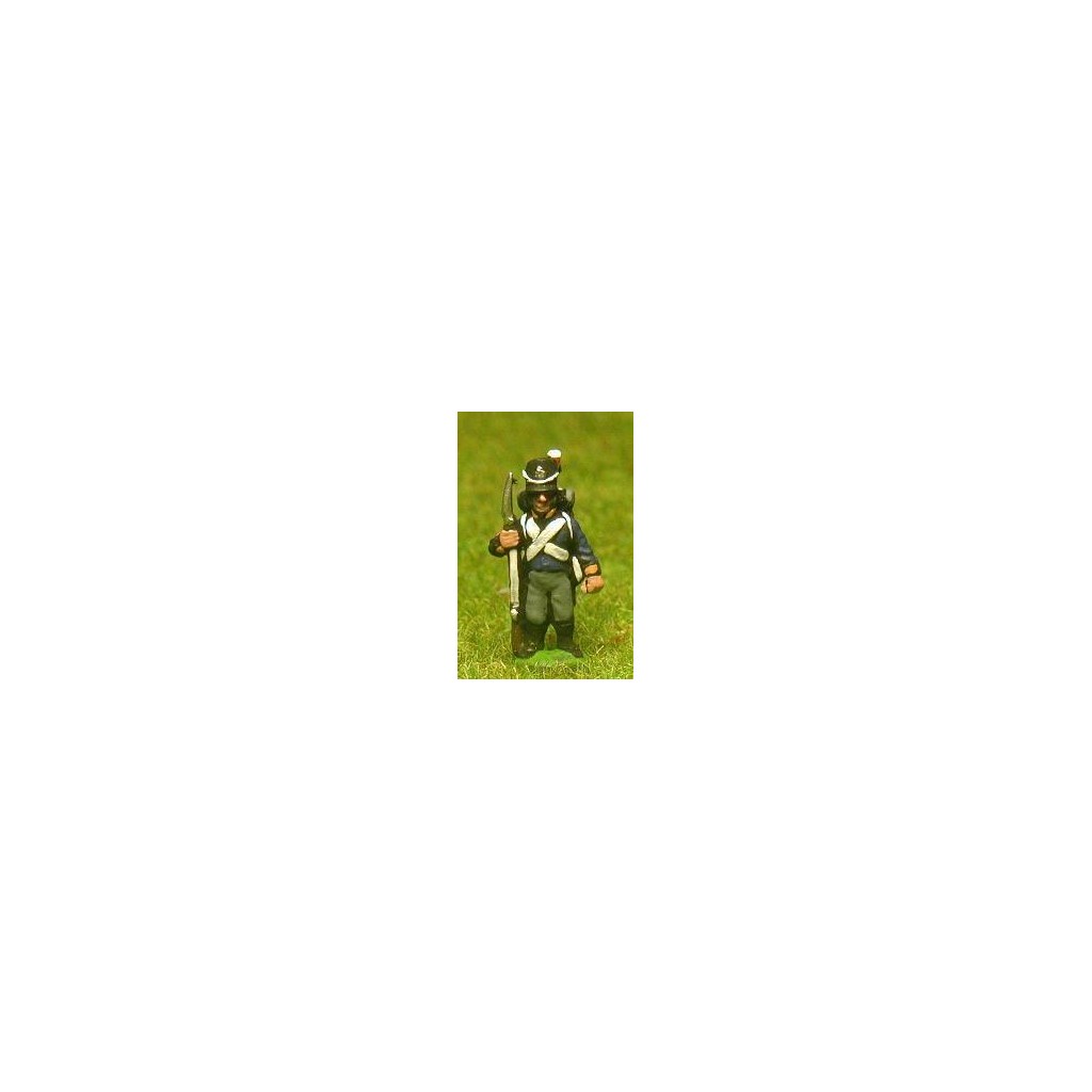 Dutch Belgian 1814-15: Belgian Fusileer at attention