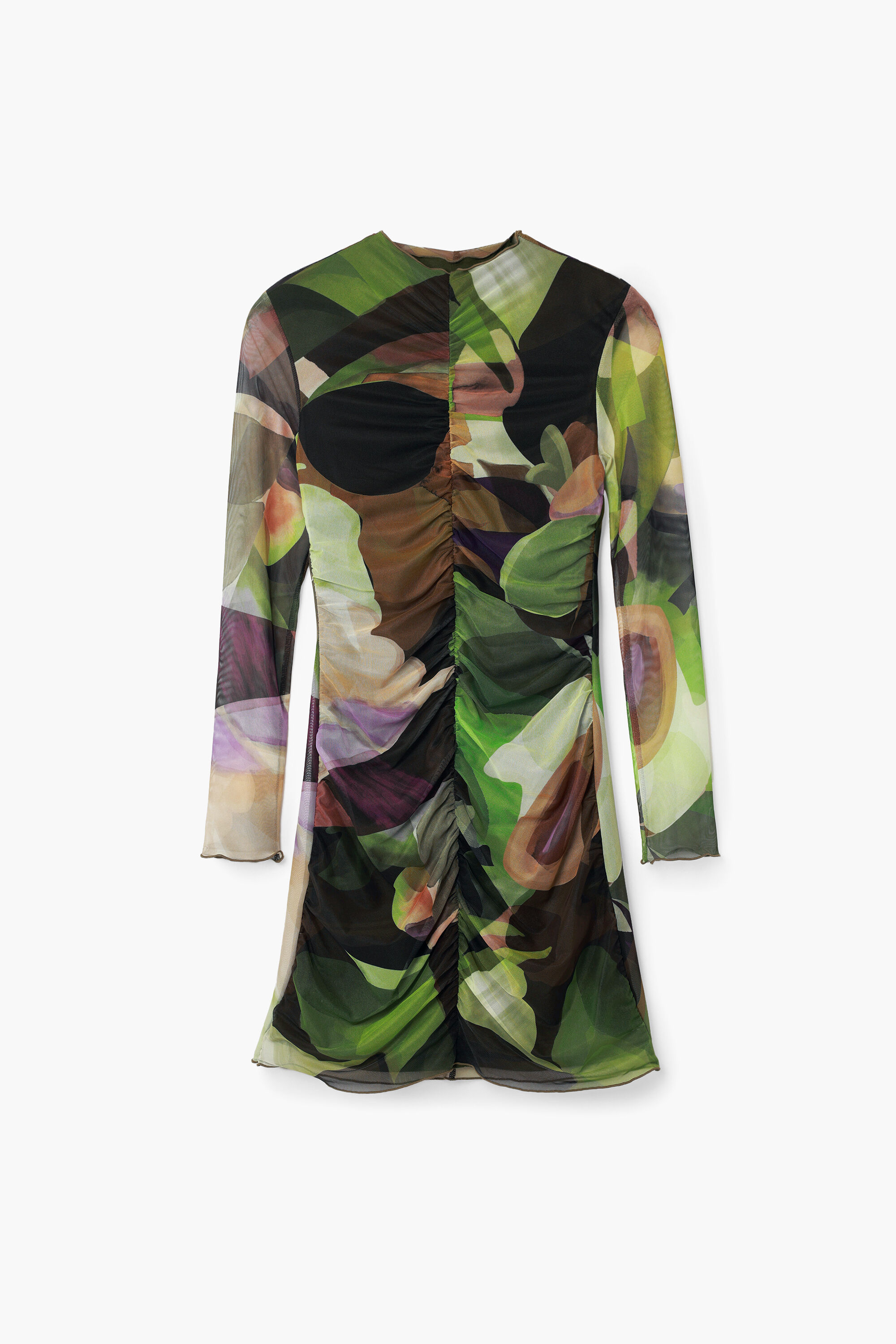 Vestido mini estampado M. Christian Lacroix