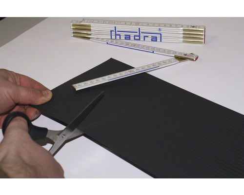 Professionele privacyschermstrips 1,3 mm 255 x 19 cm 10 stuks grijs