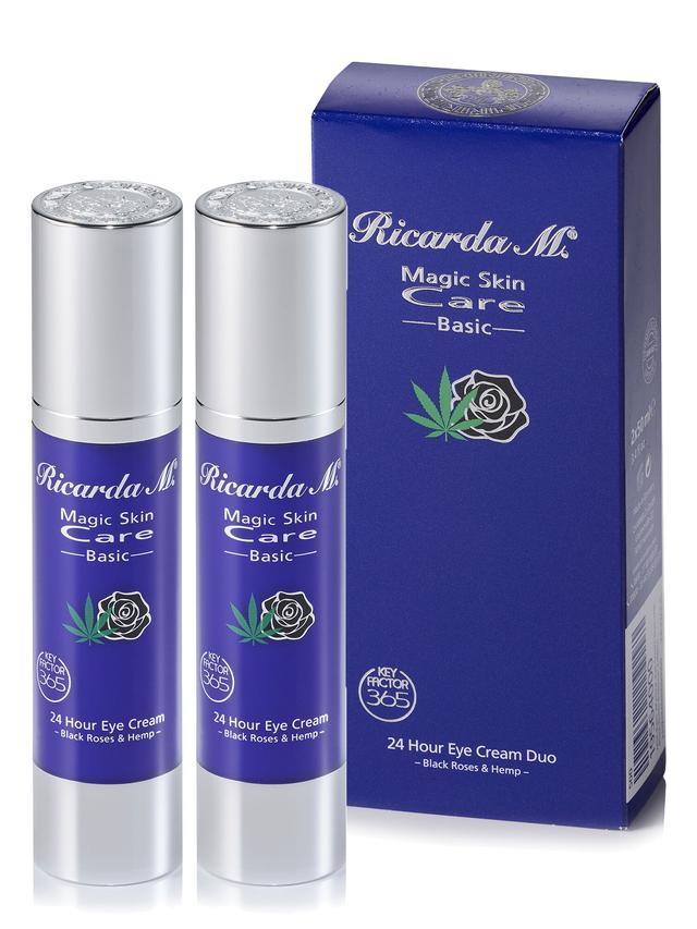 24 Hour Eye Cream Black Rose & Hemp von Ricarda M.