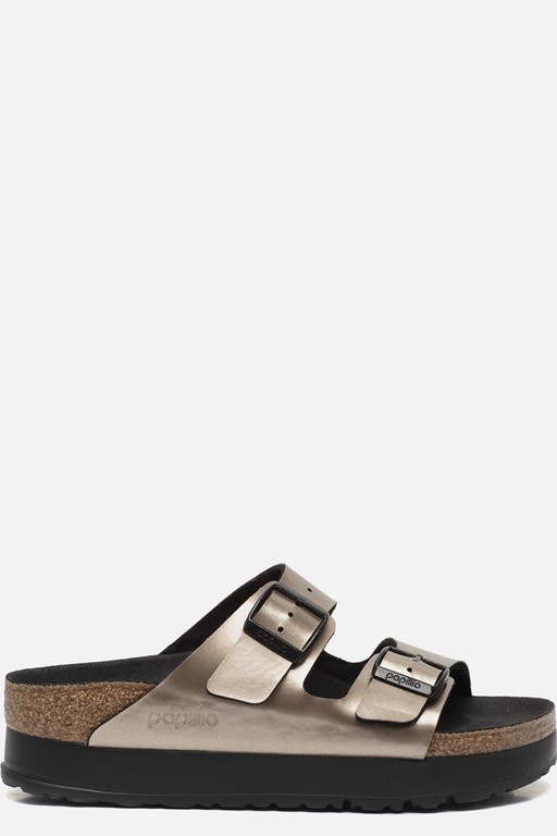 Pappillio Birkenstock Arizona Metallic taupe