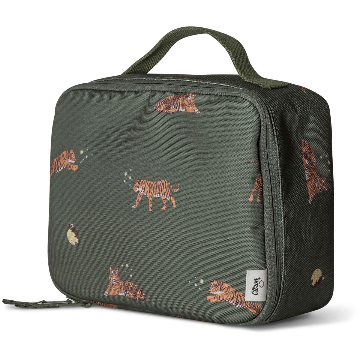 CitronCitron   isolierte Square Lunchbag Tiger