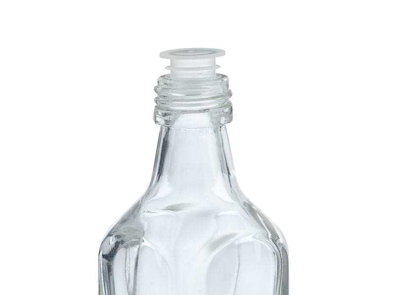 relaxdays Einmachflasche 50 ml, 30 Stück Glasfläschchen zum Befüllen
